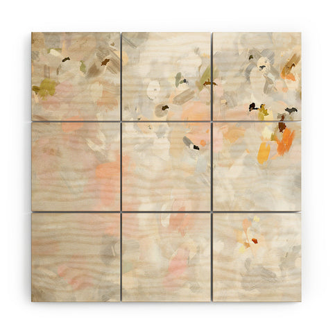 83 Oranges Sky After The Rain Wood Wall Mural