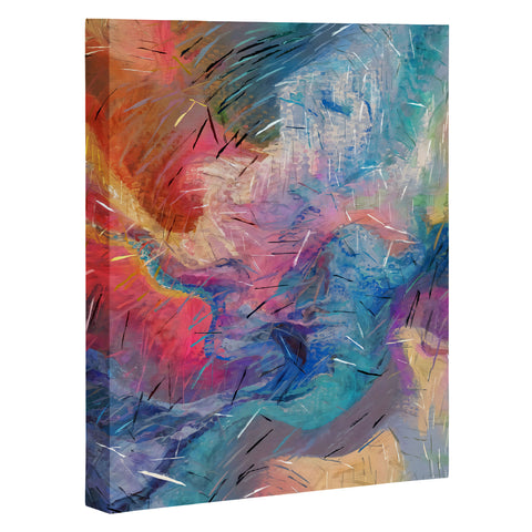 83 Oranges Soul Driven Abstraction Art Canvas