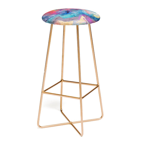 83 Oranges Soul Driven Abstraction Bar Stool