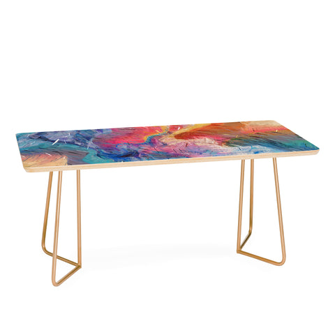 83 Oranges Soul Driven Abstraction Coffee Table