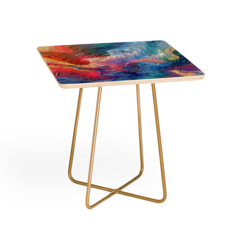83 Oranges Soul Driven Abstraction Side Table