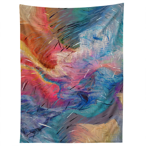 83 Oranges Soul Driven Abstraction Tapestry