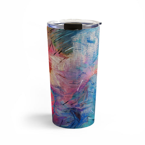 83 Oranges Soul Driven Abstraction Travel Mug