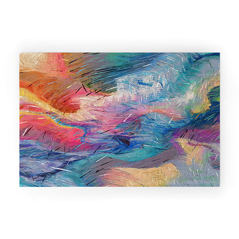 83 Oranges Soul Driven Abstraction Welcome Mat