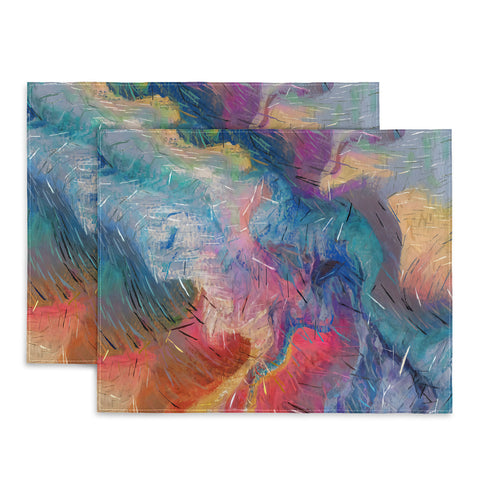 83 Oranges Soul Driven Abstraction Placemat