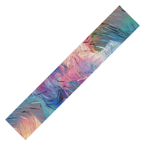 83 Oranges Soul Driven Abstraction Table Runner
