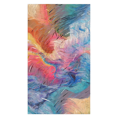 83 Oranges Soul Driven Abstraction Tablecloth