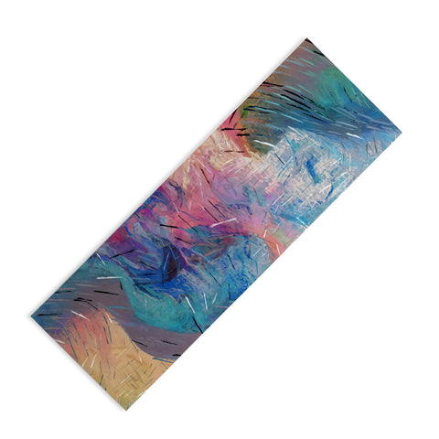 83 Oranges Soul Driven Abstraction Yoga Mat