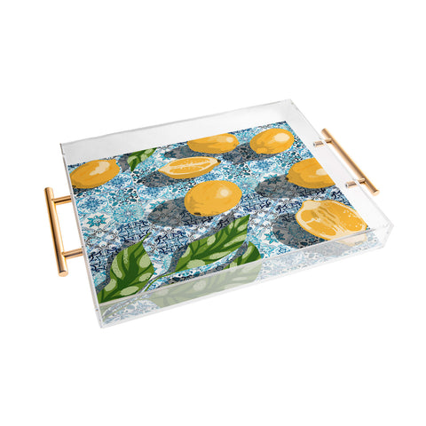 83 Oranges Sweet Without The Sour Acrylic Tray