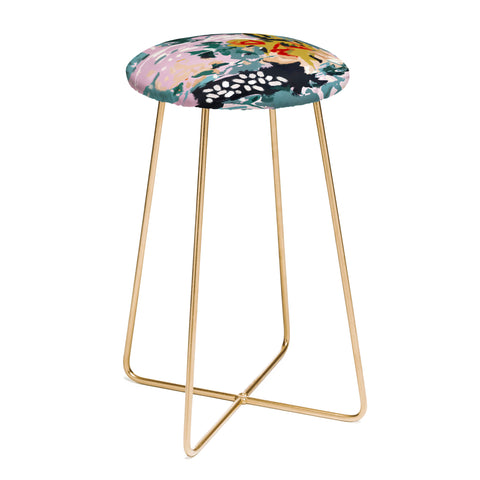 83 Oranges The Olive Watcher Counter Stool