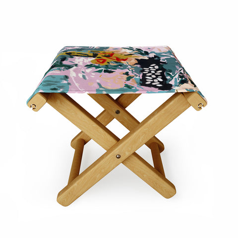 83 Oranges The Olive Watcher Folding Stool