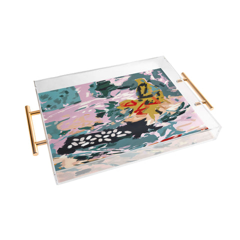 83 Oranges The Olive Watcher Acrylic Tray