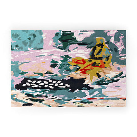 83 Oranges The Olive Watcher Welcome Mat