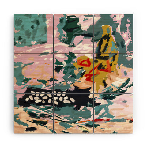 83 Oranges The Olive Watcher Wood Wall Mural