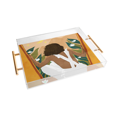 83 Oranges The wild world and a rebel heart Acrylic Tray