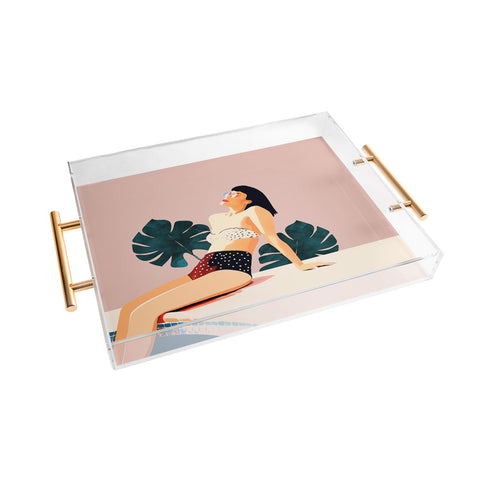 83 Oranges This Sunday Acrylic Tray