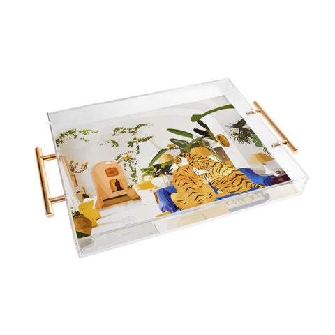 83 Oranges Tiger Reserve Acrylic Tray