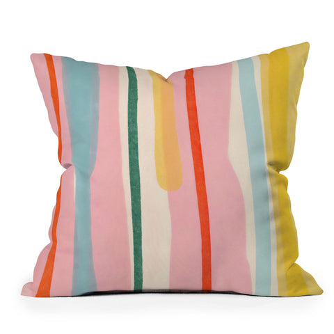 83 Oranges Too Cool to Hang But Here I Am Throw Pillow