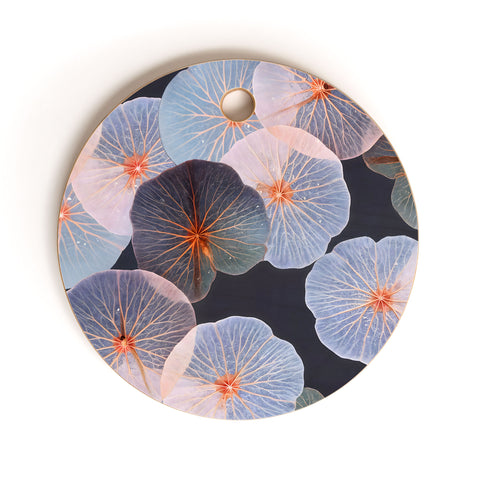 83 Oranges Translucence Cutting Board Round