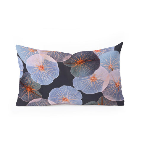 83 Oranges Translucence Oblong Throw Pillow