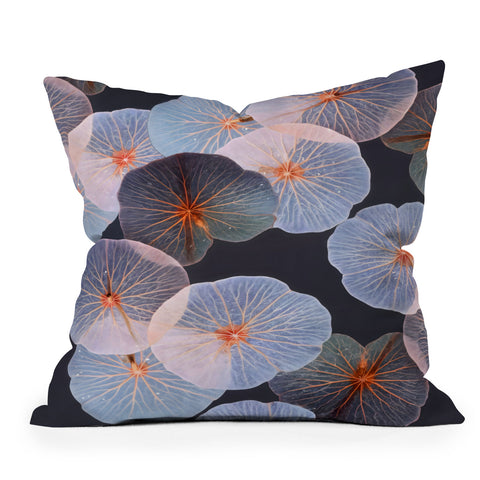 83 Oranges Translucence Outdoor Throw Pillow