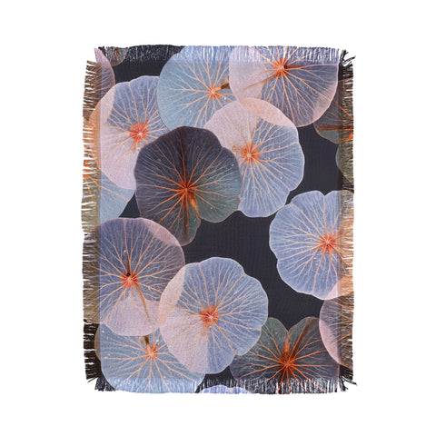 83 Oranges Translucence Throw Blanket