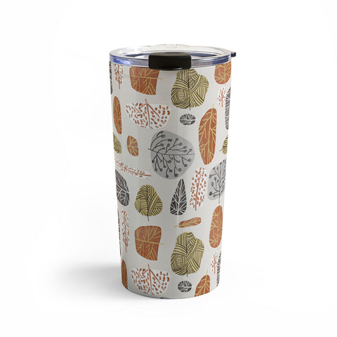 83 Oranges Tree Stamps Travel Mug