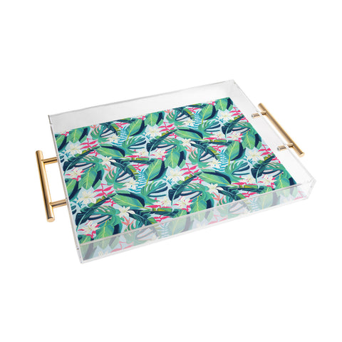 83 Oranges Tropical Eye Candy Acrylic Tray