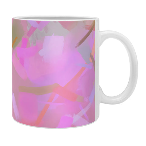 83 Oranges Whispers In Pink Coffee Mug