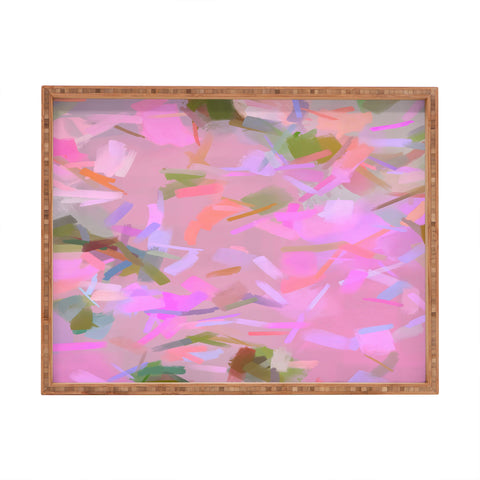 83 Oranges Whispers In Pink Rectangular Tray