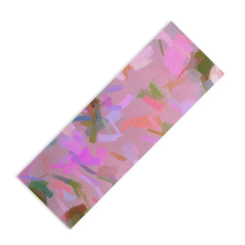 83 Oranges Whispers In Pink Yoga Mat