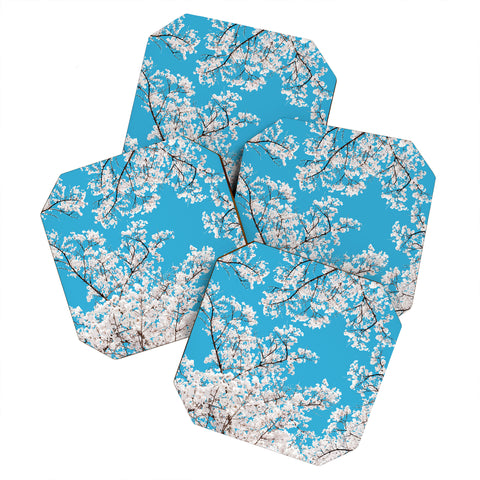 83 Oranges White Blossom And Summer Coaster Set