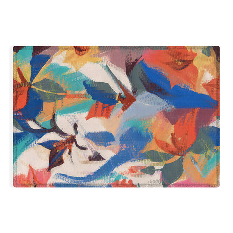83 Oranges Wild Petals Rhapsody Outdoor Rug