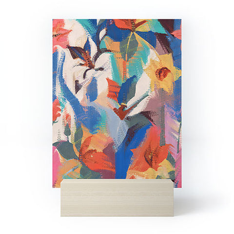 83 Oranges Wild Petals Rhapsody Mini Art Print