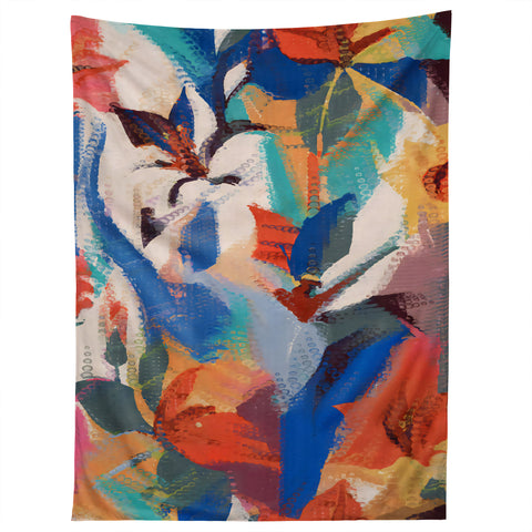 83 Oranges Wild Petals Rhapsody Tapestry