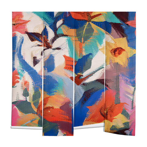 83 Oranges Wild Petals Rhapsody Wall Mural