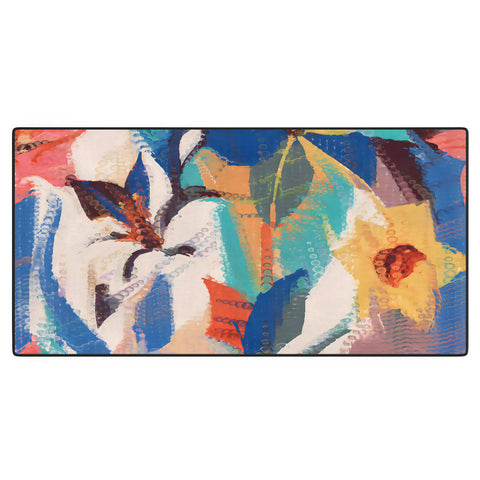 83 Oranges Wild Petals Rhapsody Desk Mat