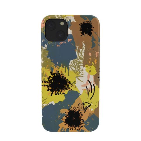 83 Oranges Yellow Ochre Florals Phone Case