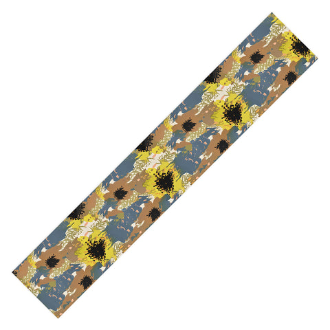 83 Oranges Yellow Ochre Florals Table Runner