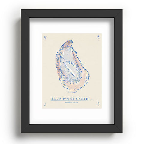 ad Oyster Blue Recessed Framing Rectangle