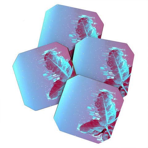 Adam Priester Banana Leaf Through The Code Coaster Set