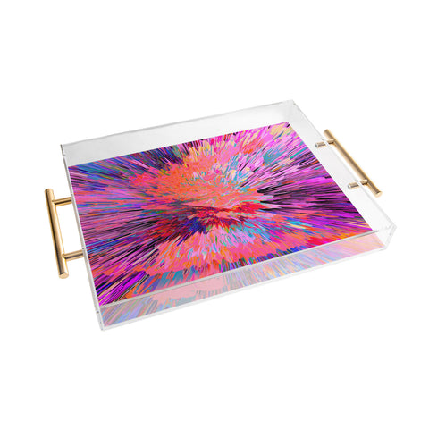 Adam Priester Color Explosion I Acrylic Tray