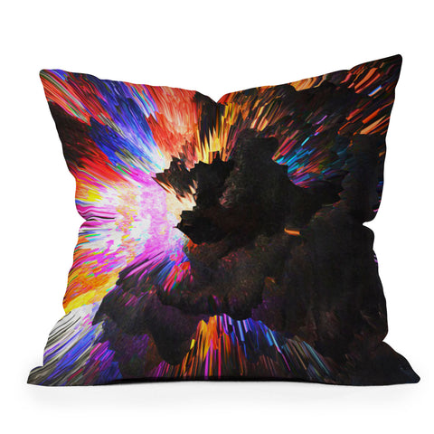 Adam Priester Color Explosion III Outdoor Throw Pillow
