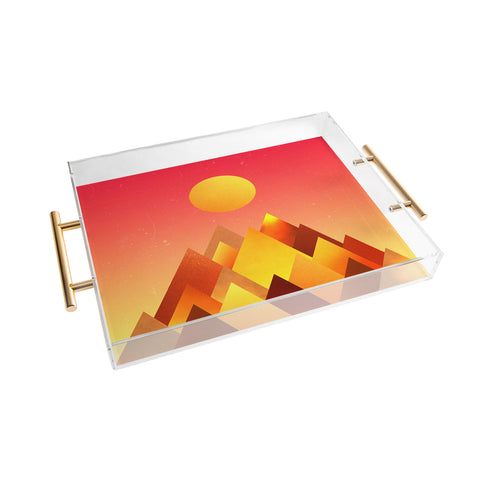 Adam Priester Hot Peaks Acrylic Tray