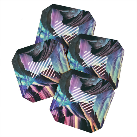 Adam Priester Never Seen Coaster Set