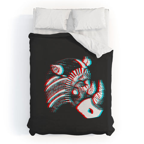 Adam Priester Spirit Rhino Duvet Cover