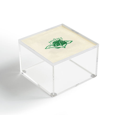 adrianne aquarius tomato Acrylic Box