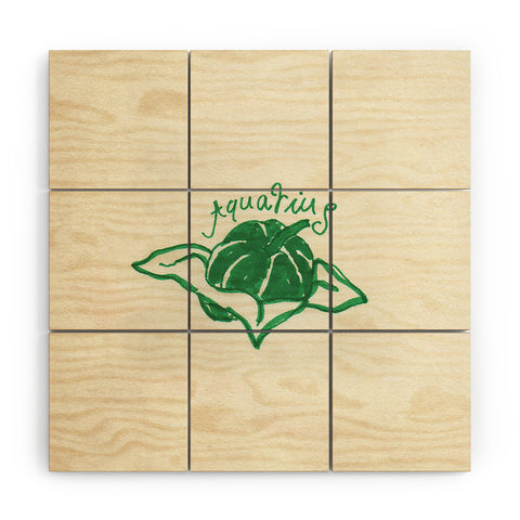 adrianne aquarius tomato Wood Wall Mural