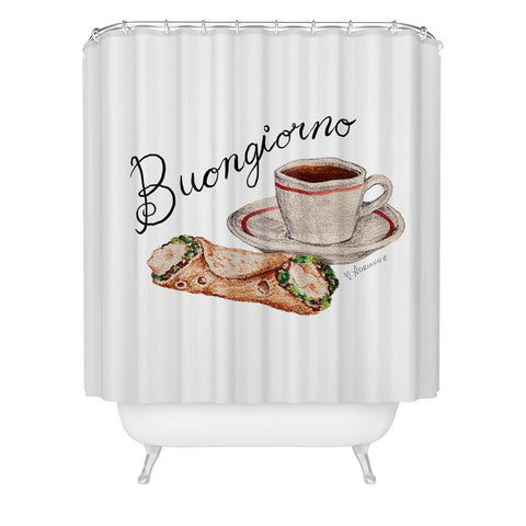 adrianne Buongiorno Shower Curtain