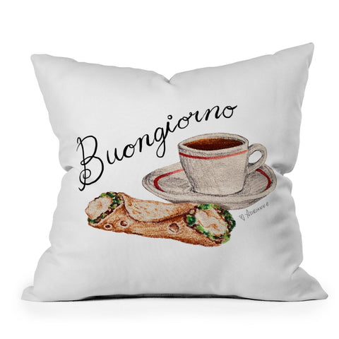 adrianne Buongiorno Throw Pillow